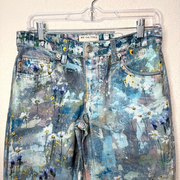 NWT Free People We The Free Tennessee Low-Rise Illusions Jeans - Picture 6 of 14